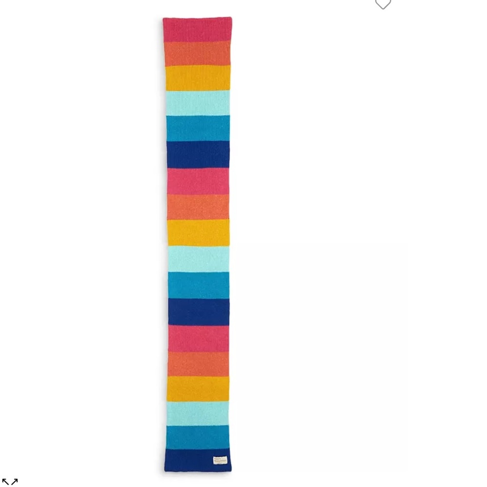 KURT GEIGER LONDON Rainbow Scarf - Picture 10 of 10